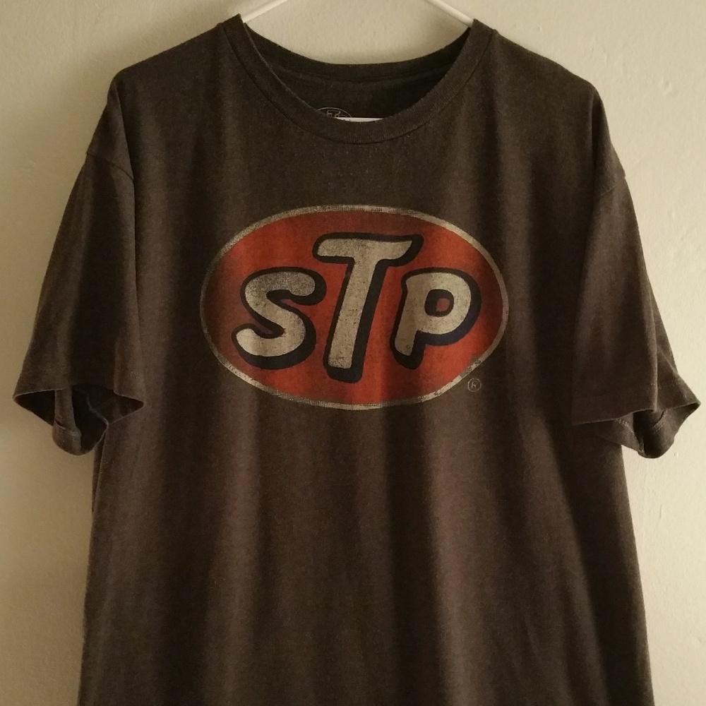STP Products Co. Brand Motor Oil Men’s T Shirt